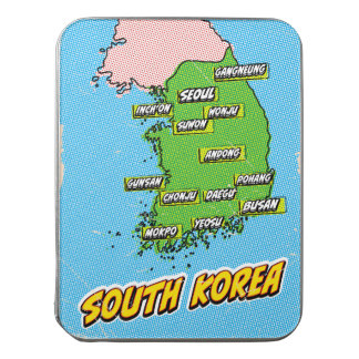 Pop Art Illustrated South Korea map Jigsaw Puzzle