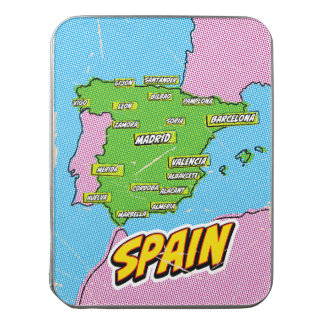 Pop Art Illustrated Spain map Jigsaw Puzzle