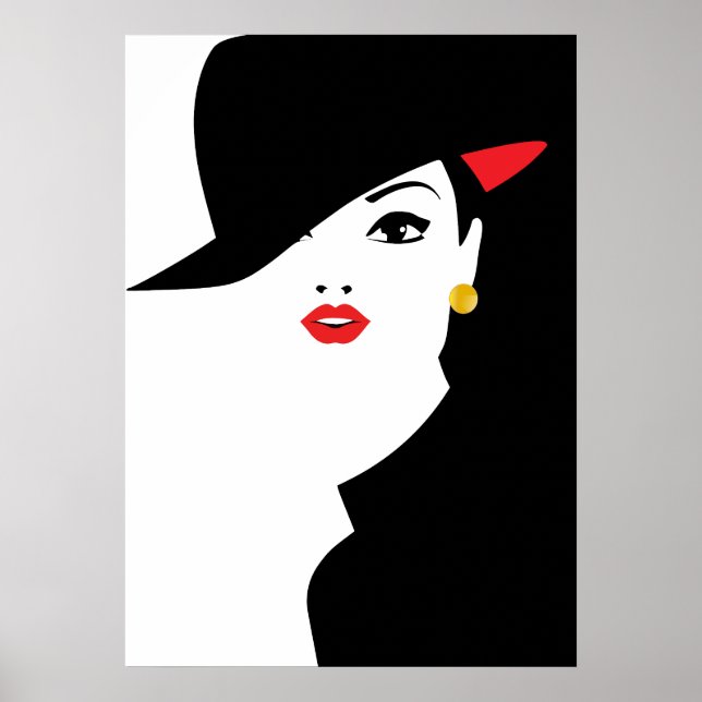 Pop Art Inspired Fashion Woman 3 Poster (Front)