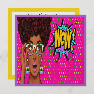 Pop Art Invitation
