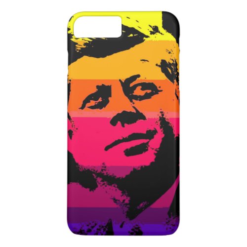 Pop Art Jack JFK John F Kennedy iPhone 8 Plus7 Plus Case