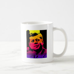 Pop Art Jack JFK John F. Kennedy Coffee Mug