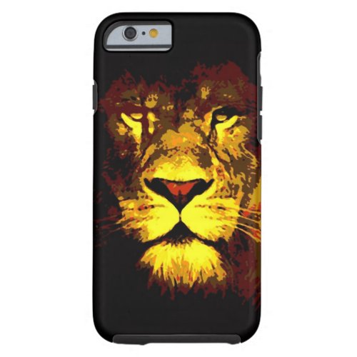 Pop Art King Lion Eyes iPhone 6 Case