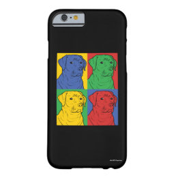 Pop Art Labrador Retriever Barely There iPhone 6 Case