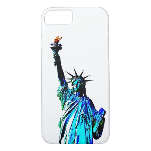 Pop Art Lady Liberty iPhone 7 Case