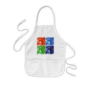 Pop Art Lady Liberty Kids' Apron