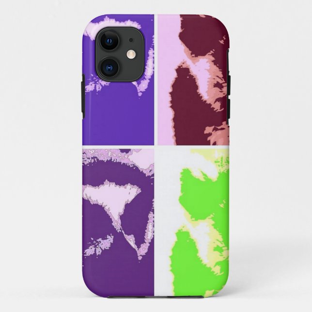 Pop Art Lemurs Case-Mate iPhone Case (Back)
