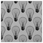 Pop Art Light Bulb Fabric