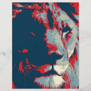 Pop Art Lion