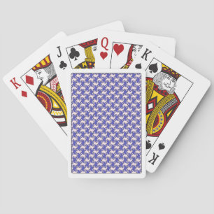 Pop art lizards. poker cards