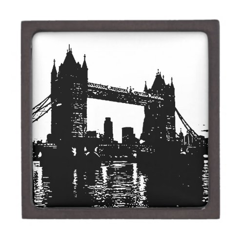 Pop Art London Tower Bridge Jewelry Box