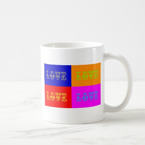 Pop Art Love Coffee Mug