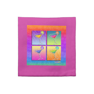 Pop Art Margaritas American MoJo Napkin