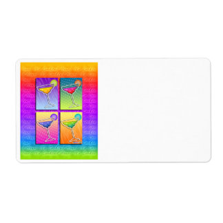 Pop Art MARGARITAS LABEL