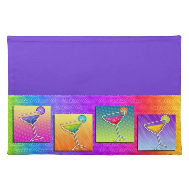 Pop Art MARGARITAS PLACEMAT (Front)