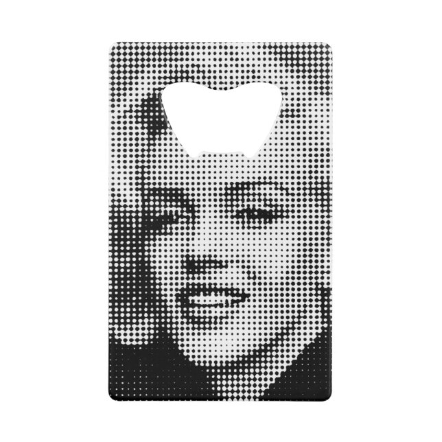 Pop Art Marilyn 2 Credit Card Bottle Opener (Front)