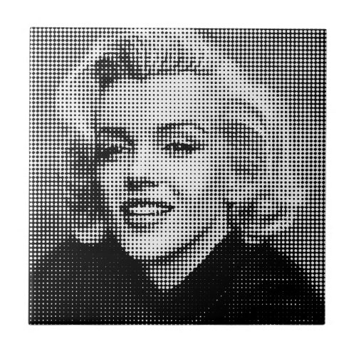 Pop Art Marilyn Ceramic Tile
