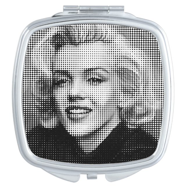Pop Art Marilyn Compact Mirror (Front)