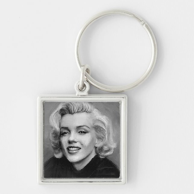 Pop Art Marilyn Keychain (Front)