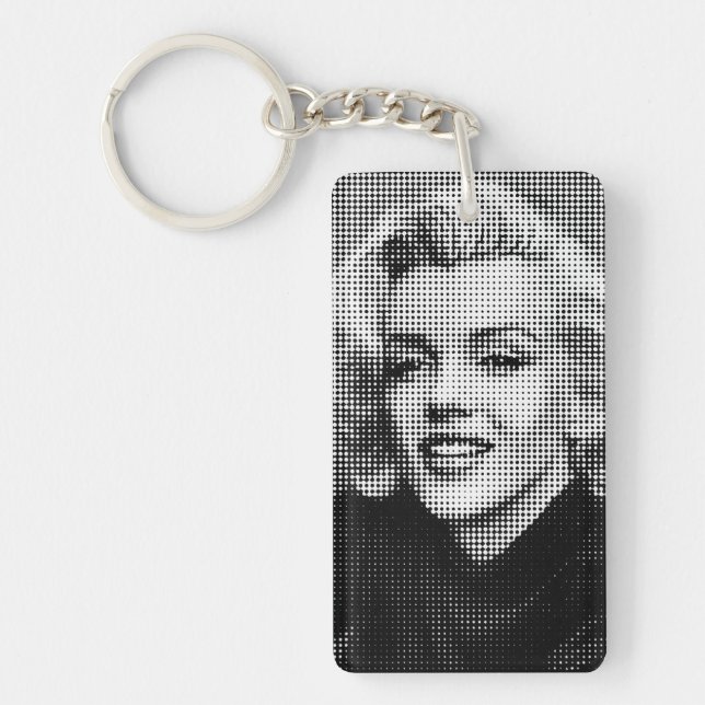 Pop Art Marilyn Keychain (Front)