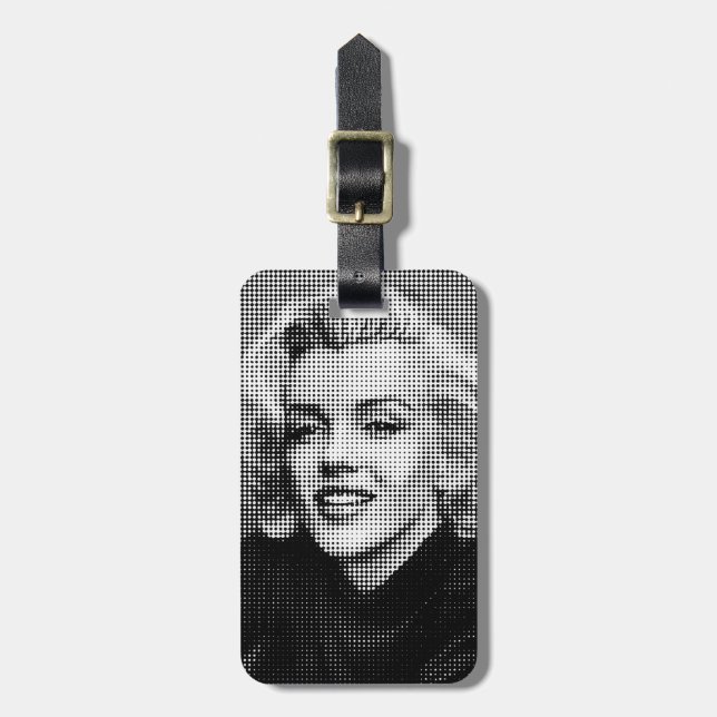 Pop Art Marilyn Luggage Tag (Front Vertical)