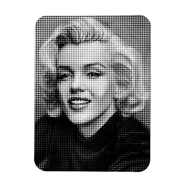 Pop Art Marilyn Magnet (Vertical)