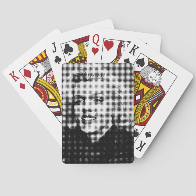 Pop Art Marilyn Poker Cards (Back)