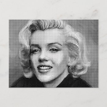 Pop Art Marilyn Postcard by boulevardofdreams at Zazzle