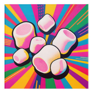 Pop Art Marshmallow Explosion