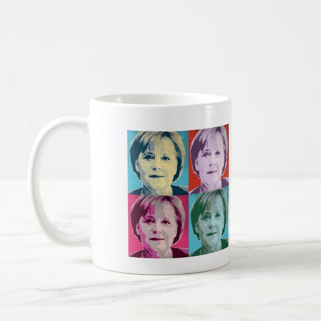 Pop Art Merkel - -  Coffee Mug (Left)