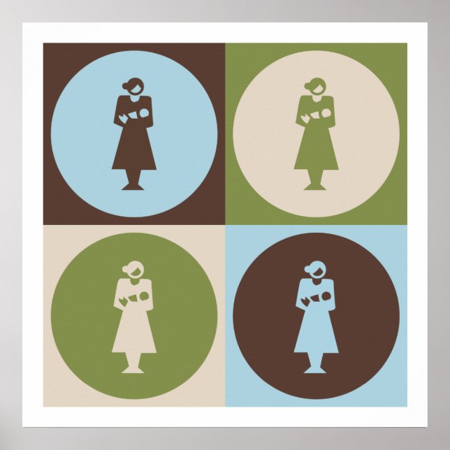 Pop Art Midwifery Poster (Front)