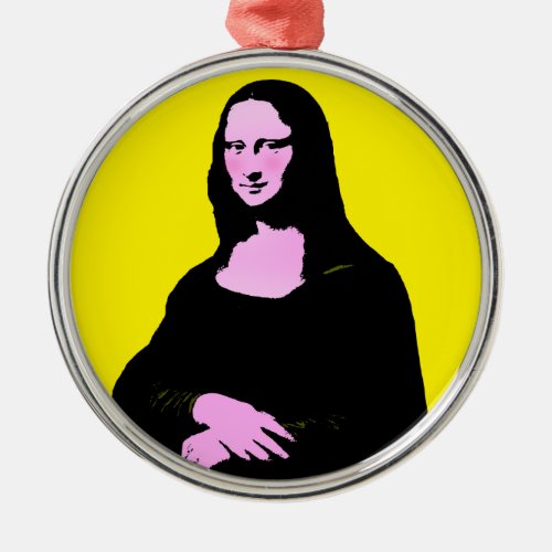 Pop Art Mona Lisa Ornament