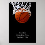 Pop Art Motivational Quote Basketball Poster<br><div class="desc">I Love This Game. Popular Sports - Basketball Game Ball Image.</div>