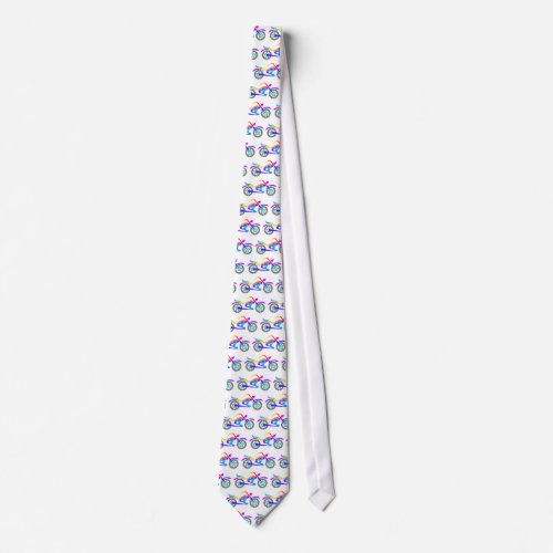 Pop Art MOTORCYCLE TIE