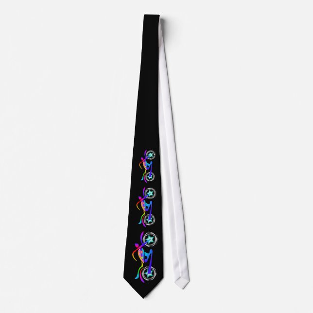 Pop Art MOTORCYCLE TIE (Front)