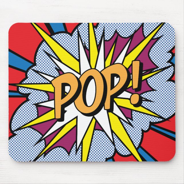 Pop Art Mousepad (Front)