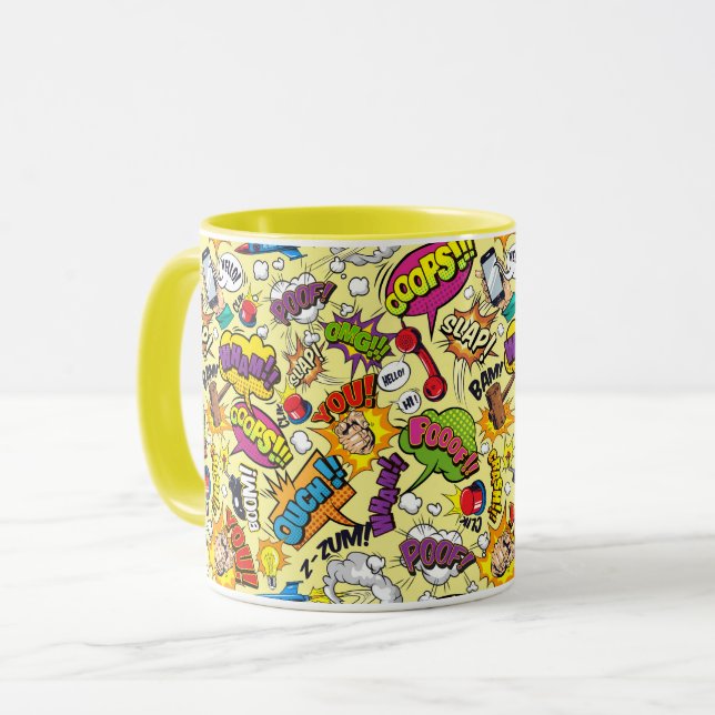 Pop Art Mug (Front Left)