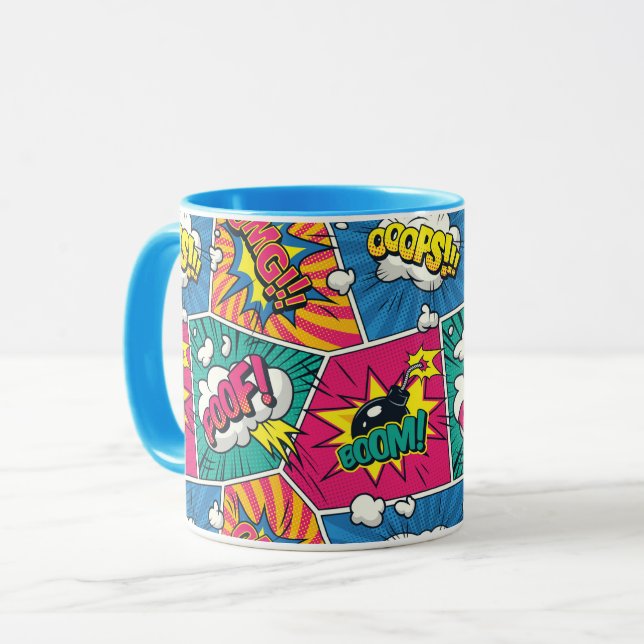 Pop Art Mug (Front Left)