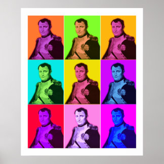 Pop Art Napoleon Poster