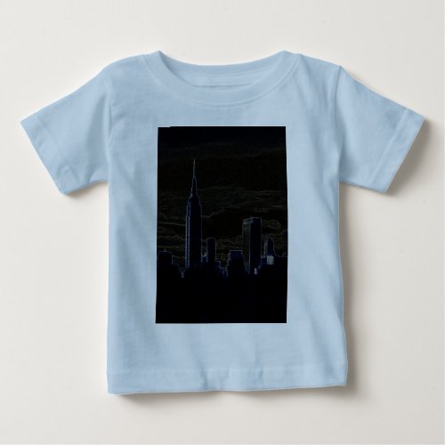 Pop Art New York City Baby T_Shirt