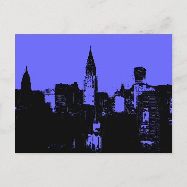 Pop Art New York City Postcard (Front)