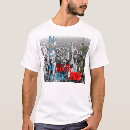 Pop Art New York City T_Shirt