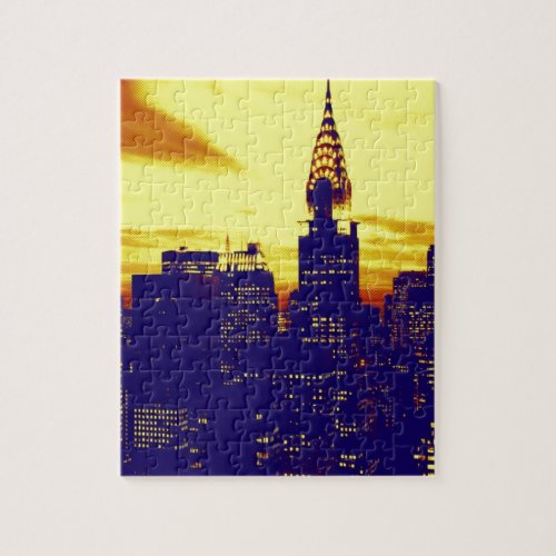 Pop Art New York Jigsaw Puzzle