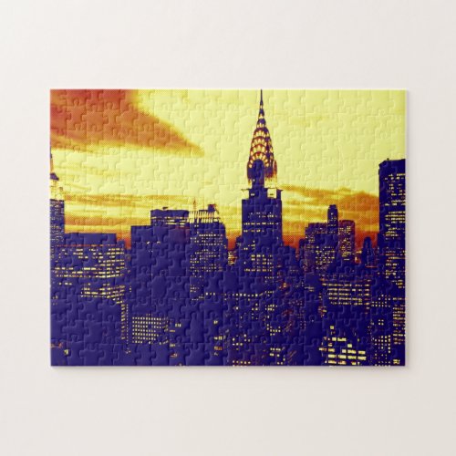 Pop Art New York Jigsaw Puzzle