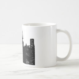 Pop Art New York Silhouette Coffee Mug