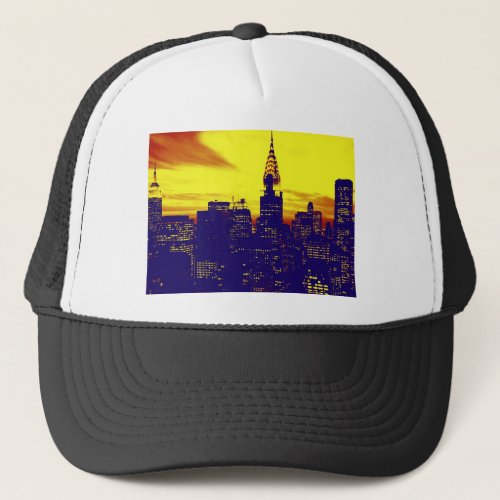 Pop Art New York Trucker Hat