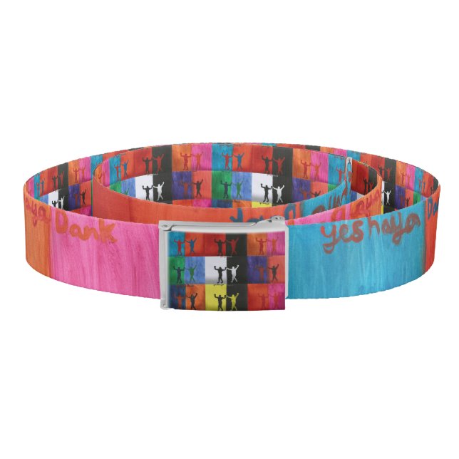 Pop art no.1 by Yeshaya Dank - unity & harmony Belt (Coil)