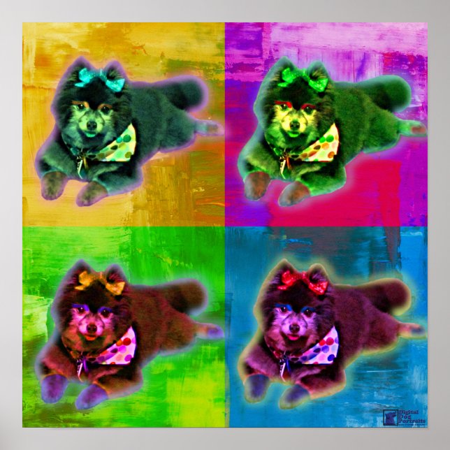 Pop Art of Toy Dog Poster (Front)