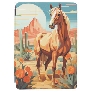 Pop Art Palomino Desert Horse iPad Air Cover