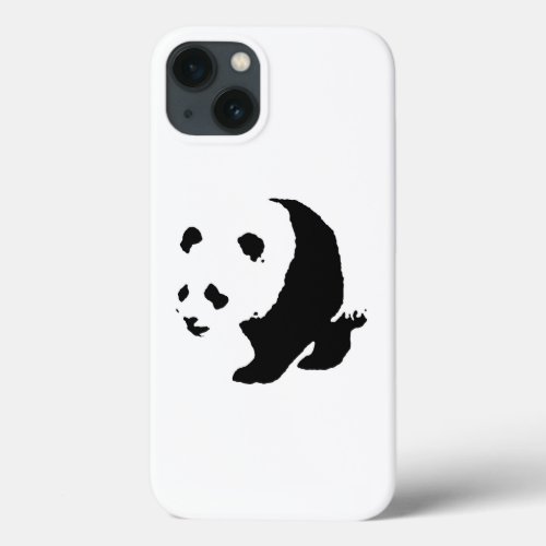 Pop Art Panda iPhone 13 Case